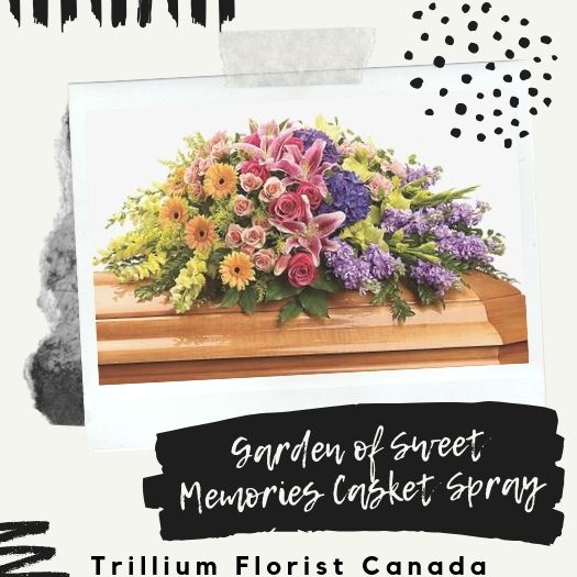 Casket Flowers by Best Florist in Toronto