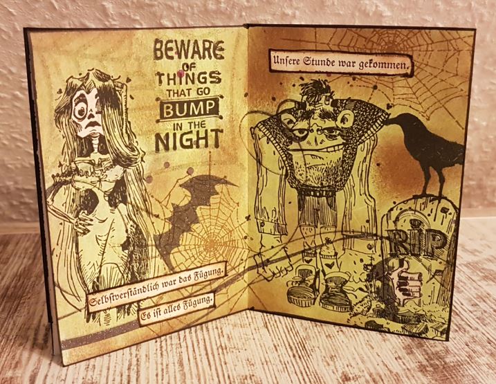 MamapiasStempelecke Art Zine Halloween