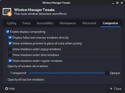 kali panel shadow