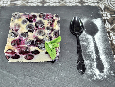 Clafoutis mit Blaubeeren Clafoutis