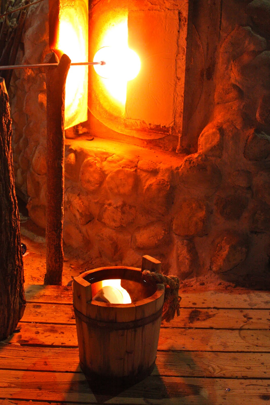 Artful Aspirations by Debbie Bailey Glass Blowing at Jamestown, Virginia