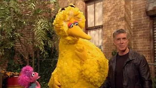 Johnny Gotcha, Tom Bergeron, Big bird, Abby Cadabby, Sesame Street Episode 4412 Gotcha season 44