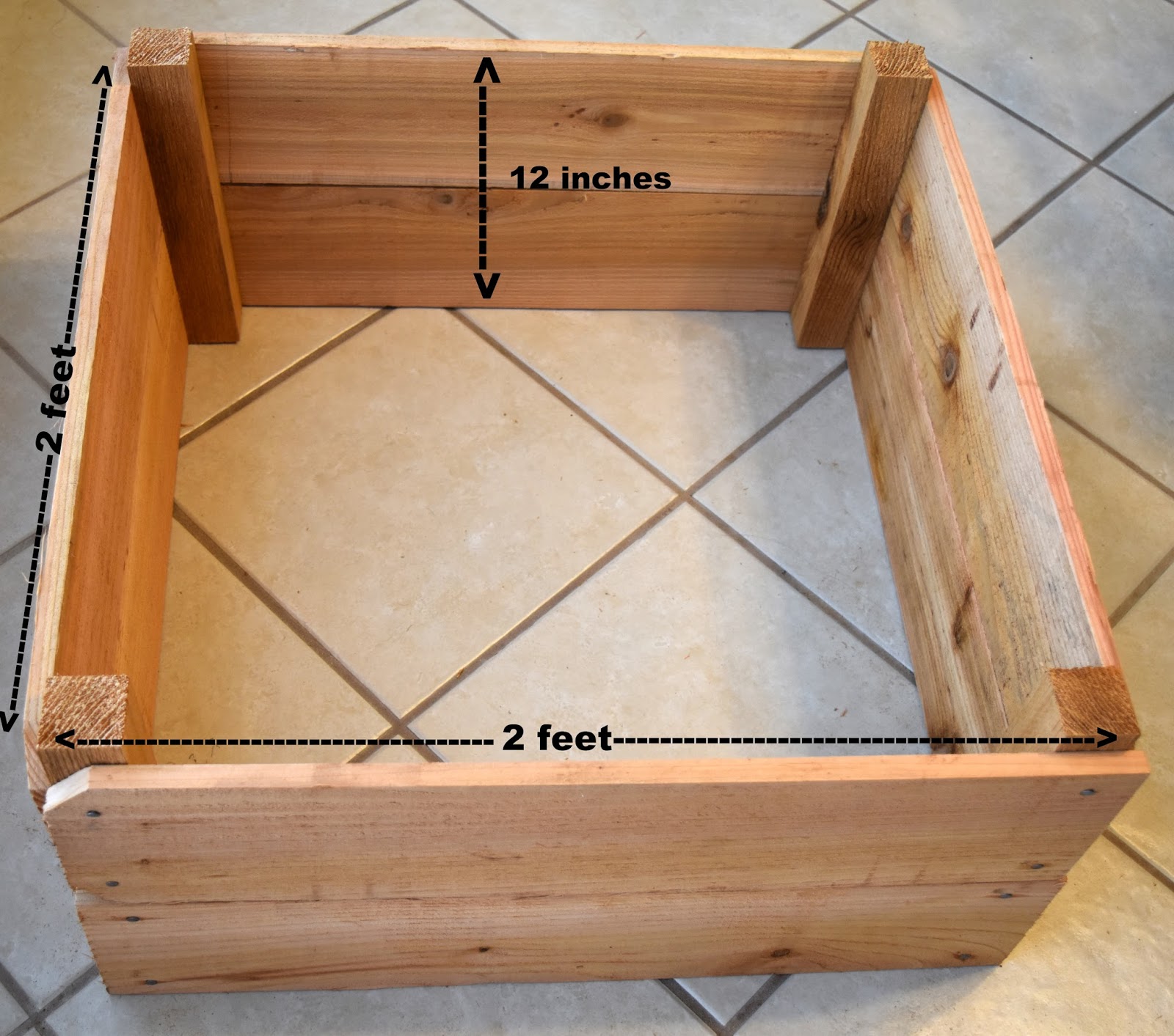 Veena Chimes Raised Beds With Cedar Pickets