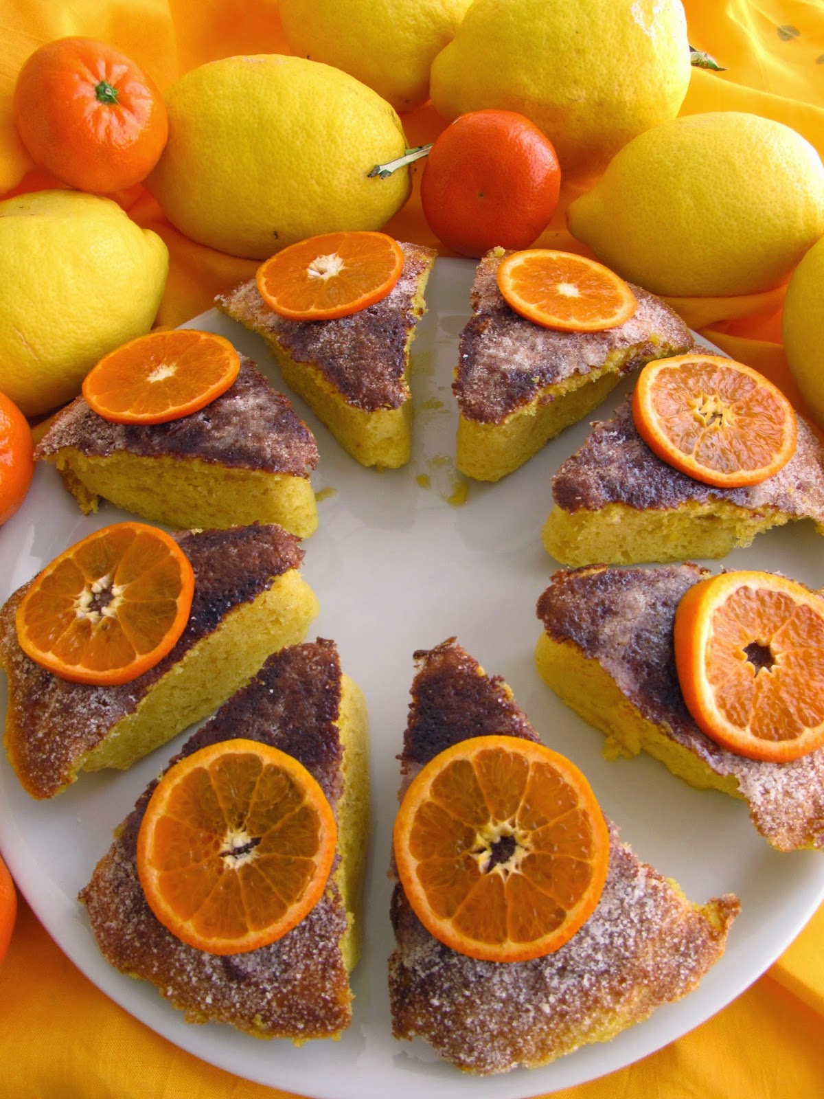 BIZCOCHO de NARANJA superesponjoso en el