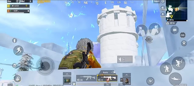 Ice Island secret room Glitch in PUBG Mobile Frost Festival PUBG Mobile Winter Update Frost Festival glitches