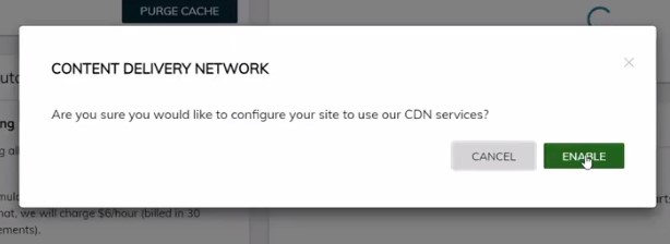 Enable the Nexcess CDN