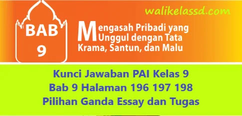 Pembahasan Soal Agama Kelas 9 Halaman 199