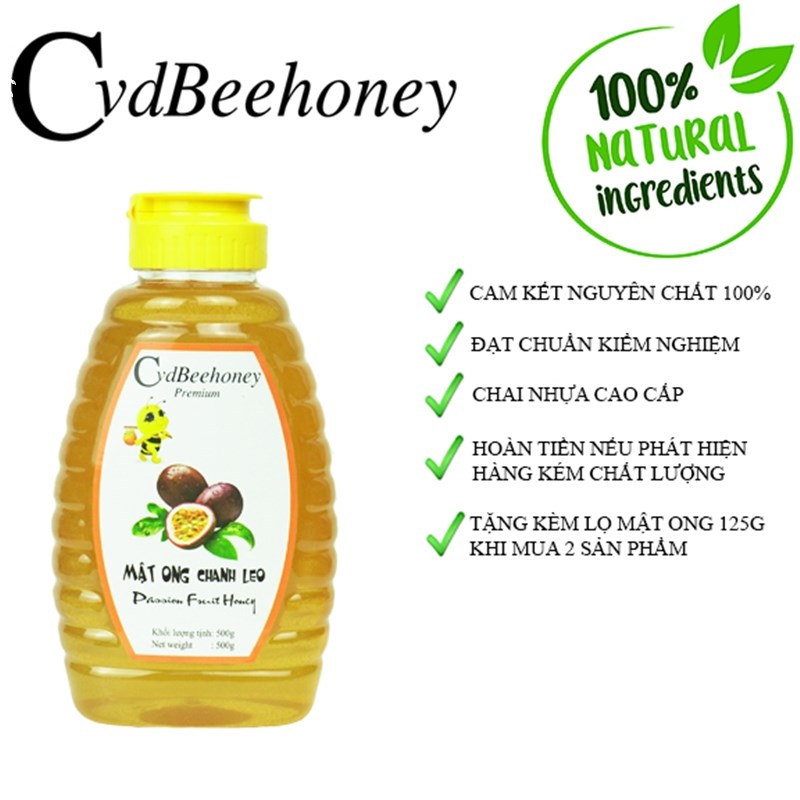 CvdBeehoney Mật ong chanh leo 500g