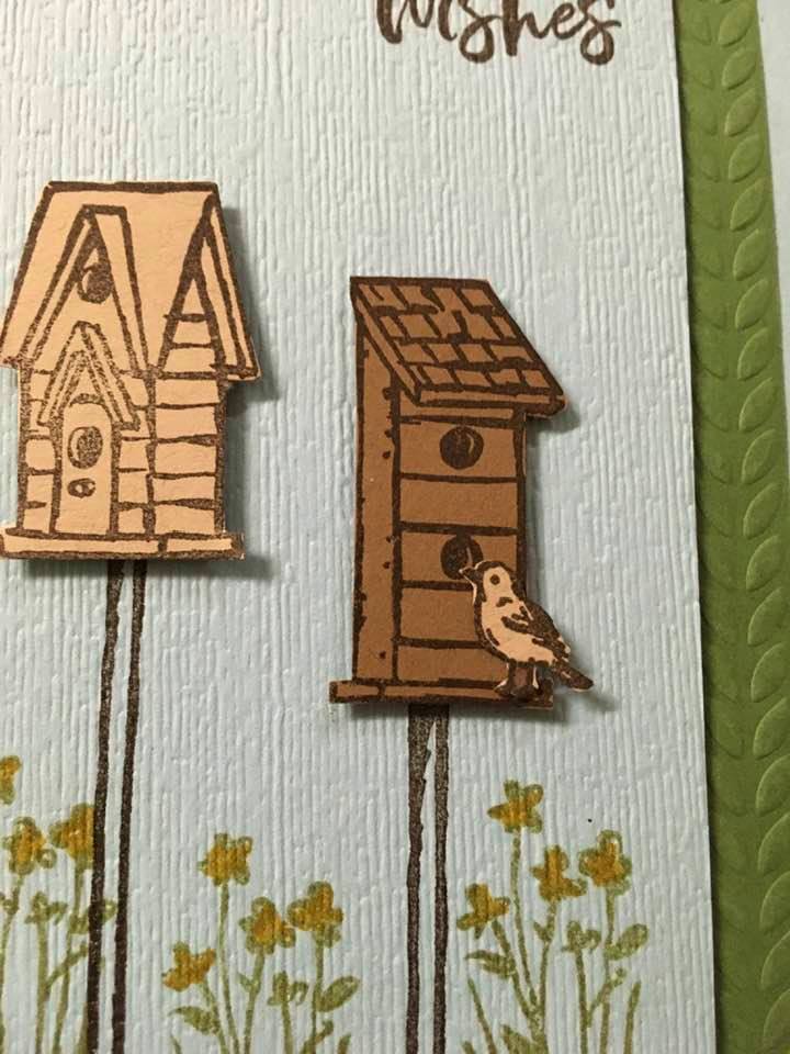 Stampin' Kat Garden Birdhouses
