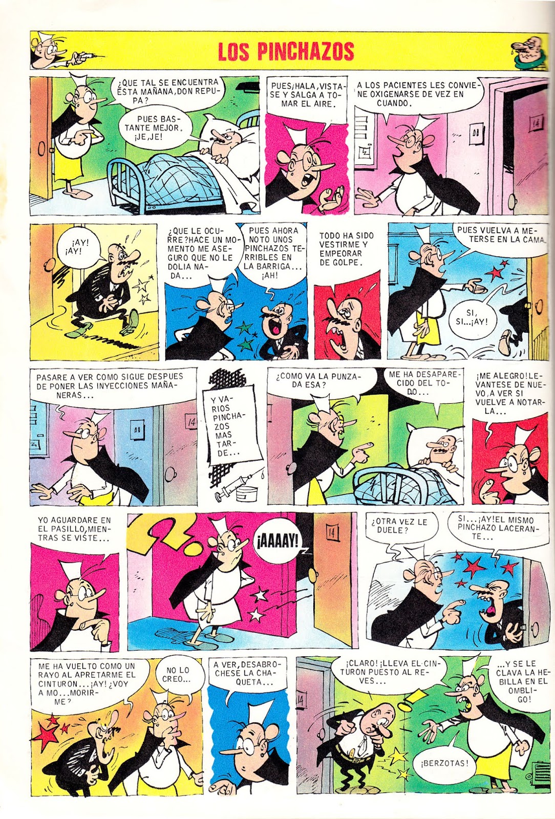 Galicia Comic Colección OLÉ! 63 Doña Tecla Bisturín. De la clínica