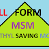 Full Form of MSM