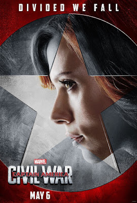Captain America Civil War Scarlett Johansson Poster