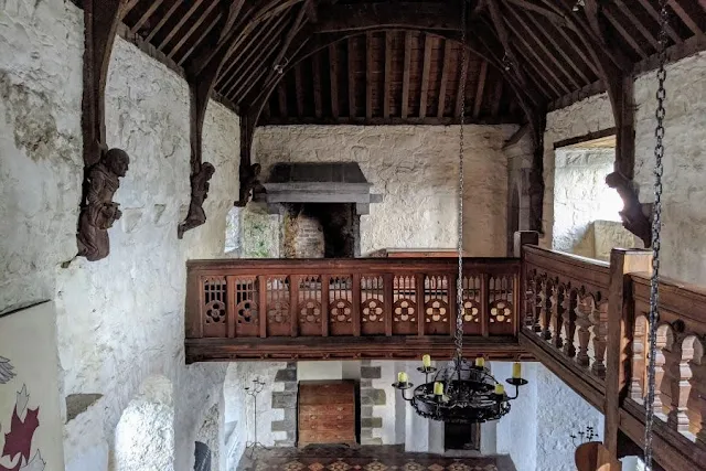 Inside Drimnagh Castle on a guided tour