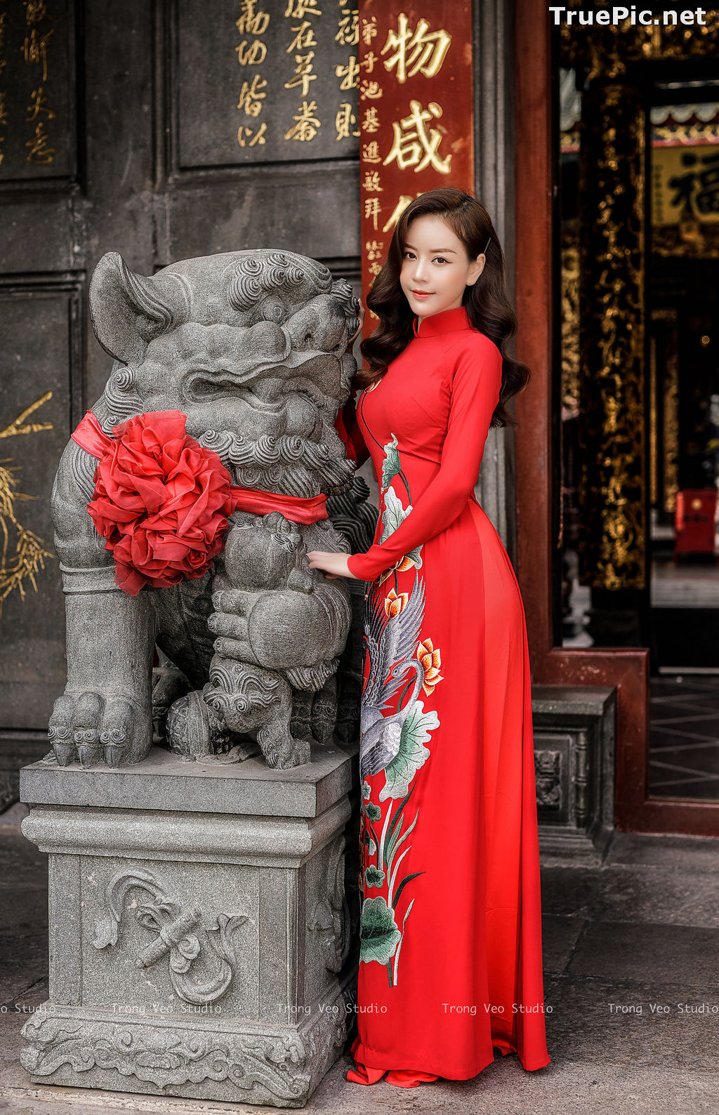 Image The Beauty of Vietnamese Girls with Traditional Dress (Ao Dai) #4 - TruePic.net - Picture-28