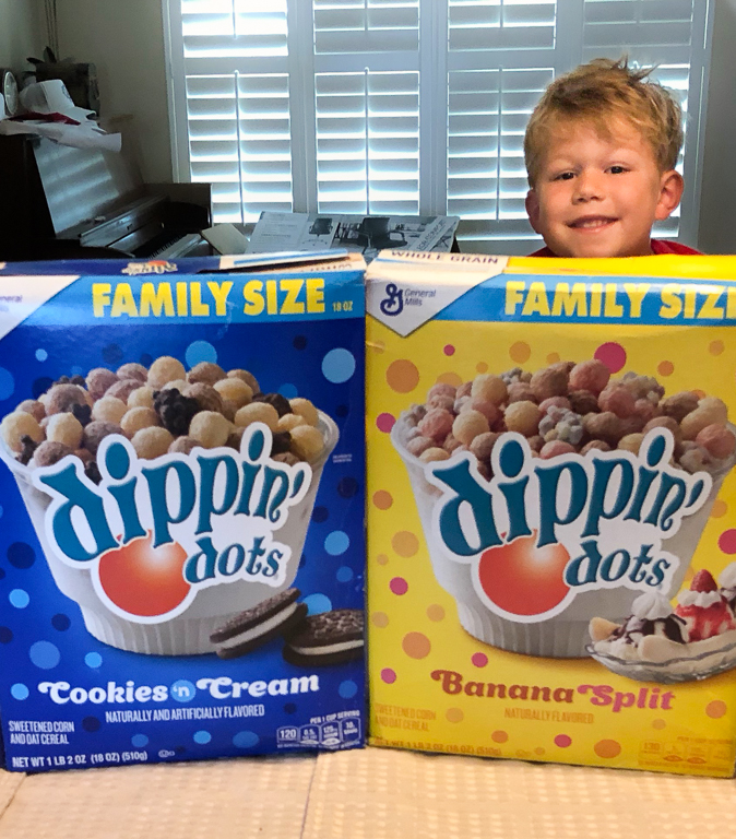 Tales of the Flowers: Dippin Dots Cereal