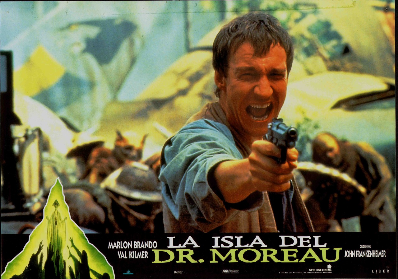 L île Du Docteur Moreau Film 1996 Bloody Pit of Rod: THE ISLAND OF DR. MOREAU (1996) - posters & images