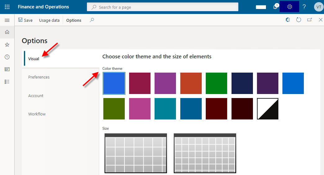 D365 F&O Change Theme/Color Per Legal Microsoft