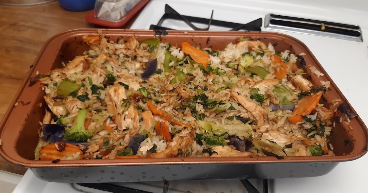 Teriyaki Chicken and Rice Casserole