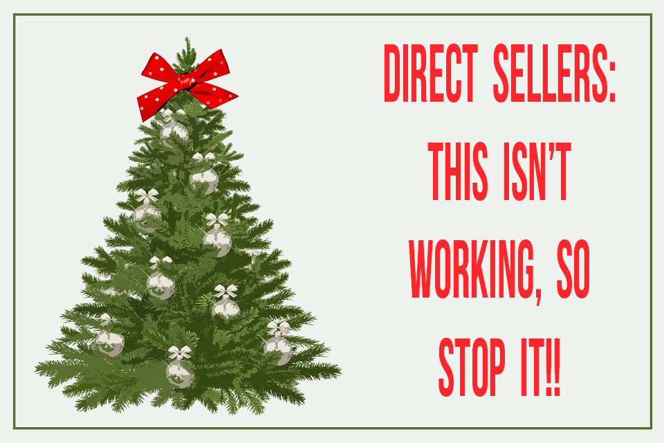 Successfully Social: Direct Sellers: Stop Sending Christmas Cards!