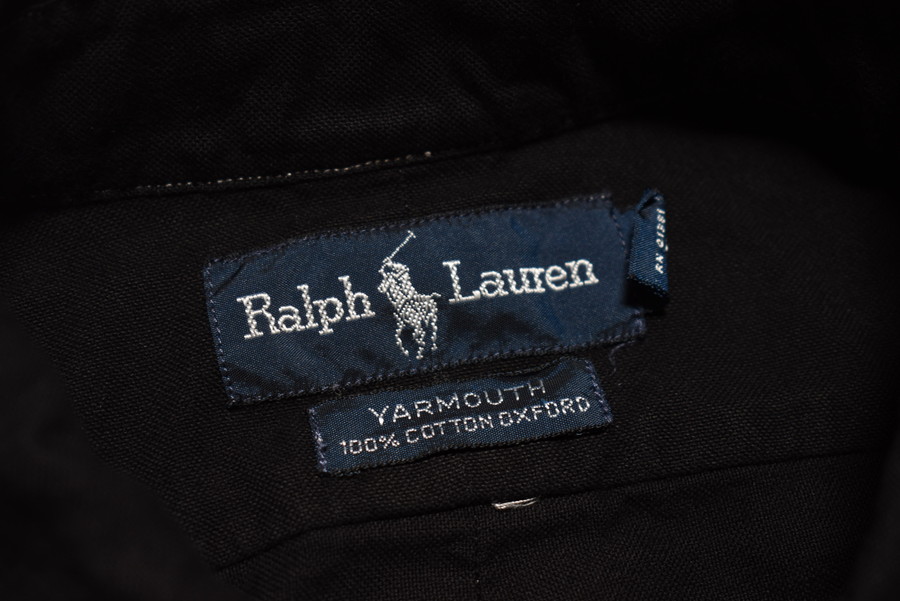 DAMAGEDONE OFFICIAL BLOG [RESTOCK] POLO RALPH LAUREN BLACK OVER DYE