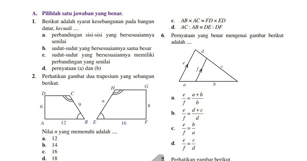 Kunci Jawaban Uji Kompetensi 1.1 Matematika Kelas 11