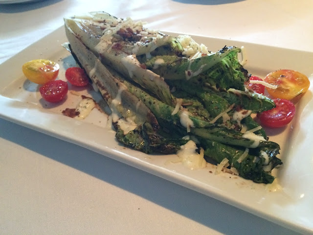 The Grilled Heart salad at Nino's Italian in Baton Rouge, LA