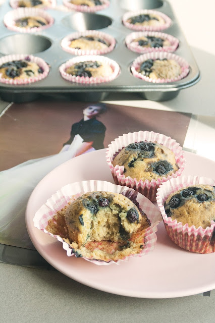 Muffin ai mirtilli, la ricetta senza burro e senza lattosio