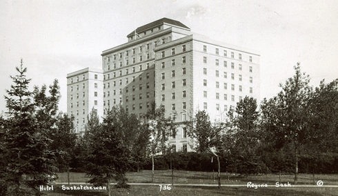 Hotel Saskatchewan Regina SK Archival
