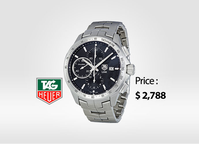 Tag Heuer Link Automatic Chronograph Watch Ct2111 Ref Arc 4963 Picture
