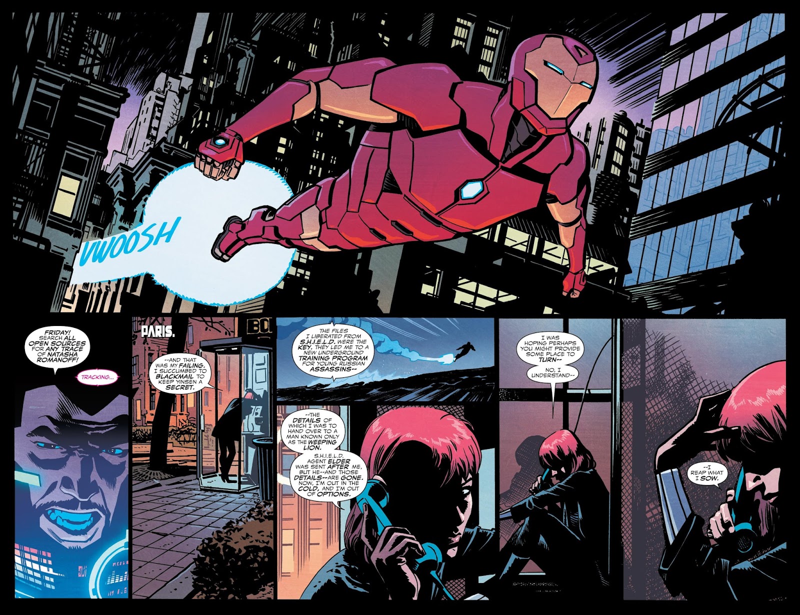 Black Widow And Iron Man Cartoon Porn - Weird Science DC Comics: Black Widow #6 Review - Marvel Monday