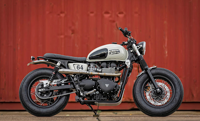 Triumph Bonneville T100 By Down & Out Cafe Racers