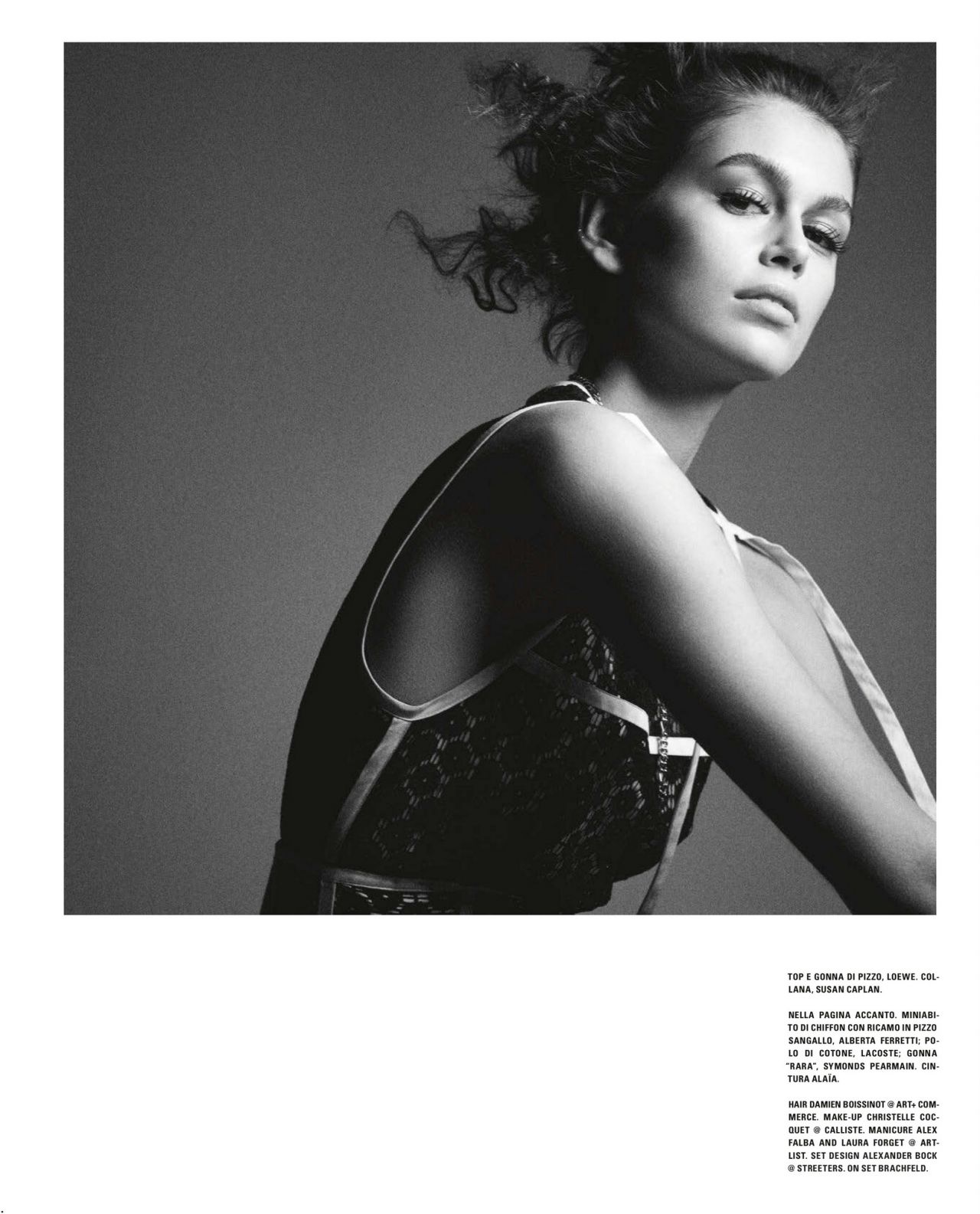 Kaia Gerber – Vogue Italy May 2020 Issue