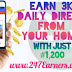 What you need to know about 247earners before investing on the income platform