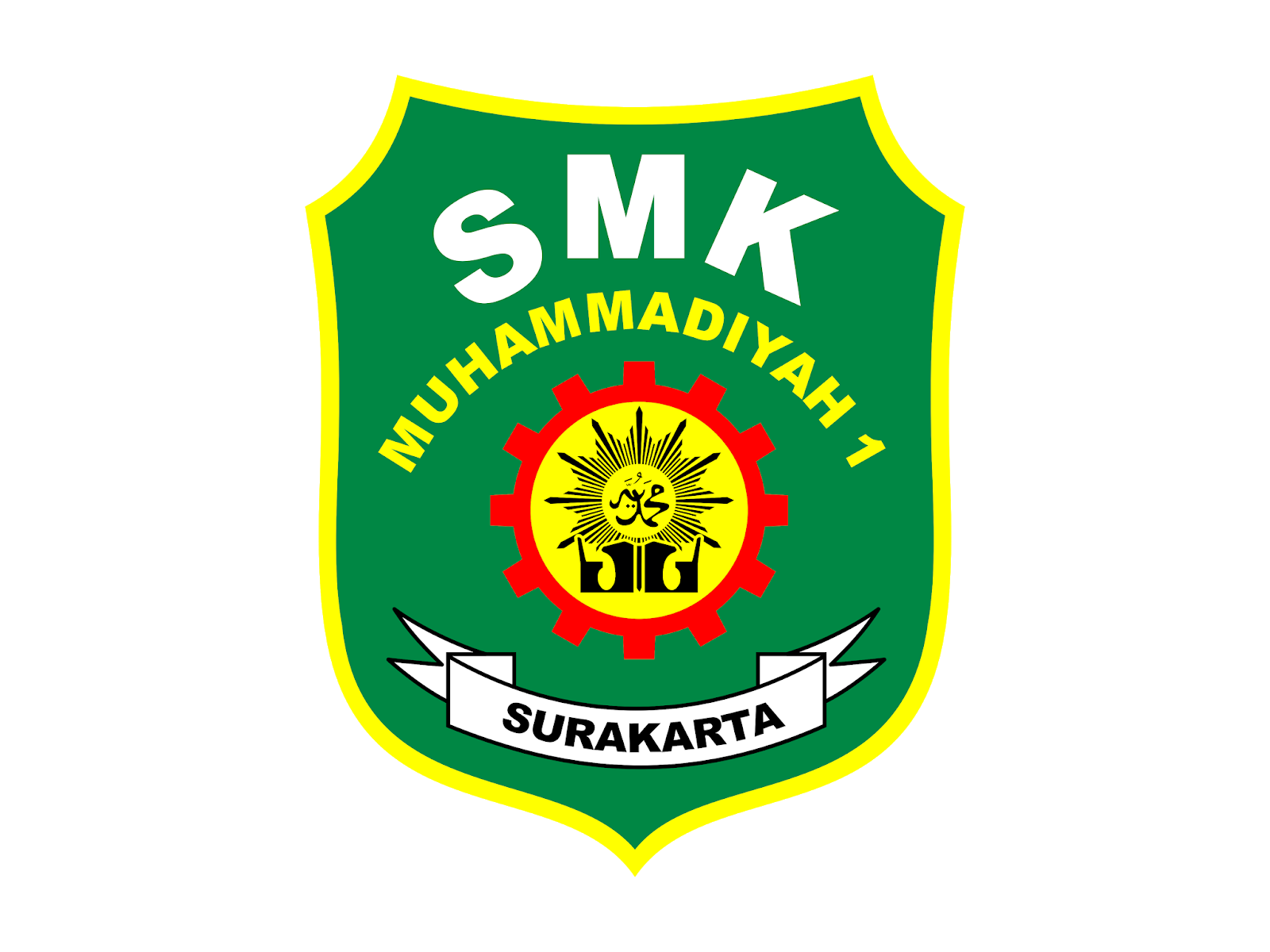 Logo SMK Muhammadiyah 1 Surakarta Vector Cdr & Png HD | GUDRIL LOGO
