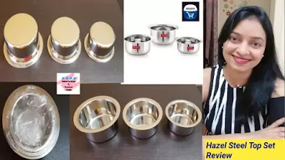 hazel stainless steel tope set amazon review, steel tope price, amazon stainless steel cookware