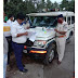 22  वाहनों का  यातायात विभाग द्वारा मोटर व्हीकल एक्ट के तहत किया गया चालान 