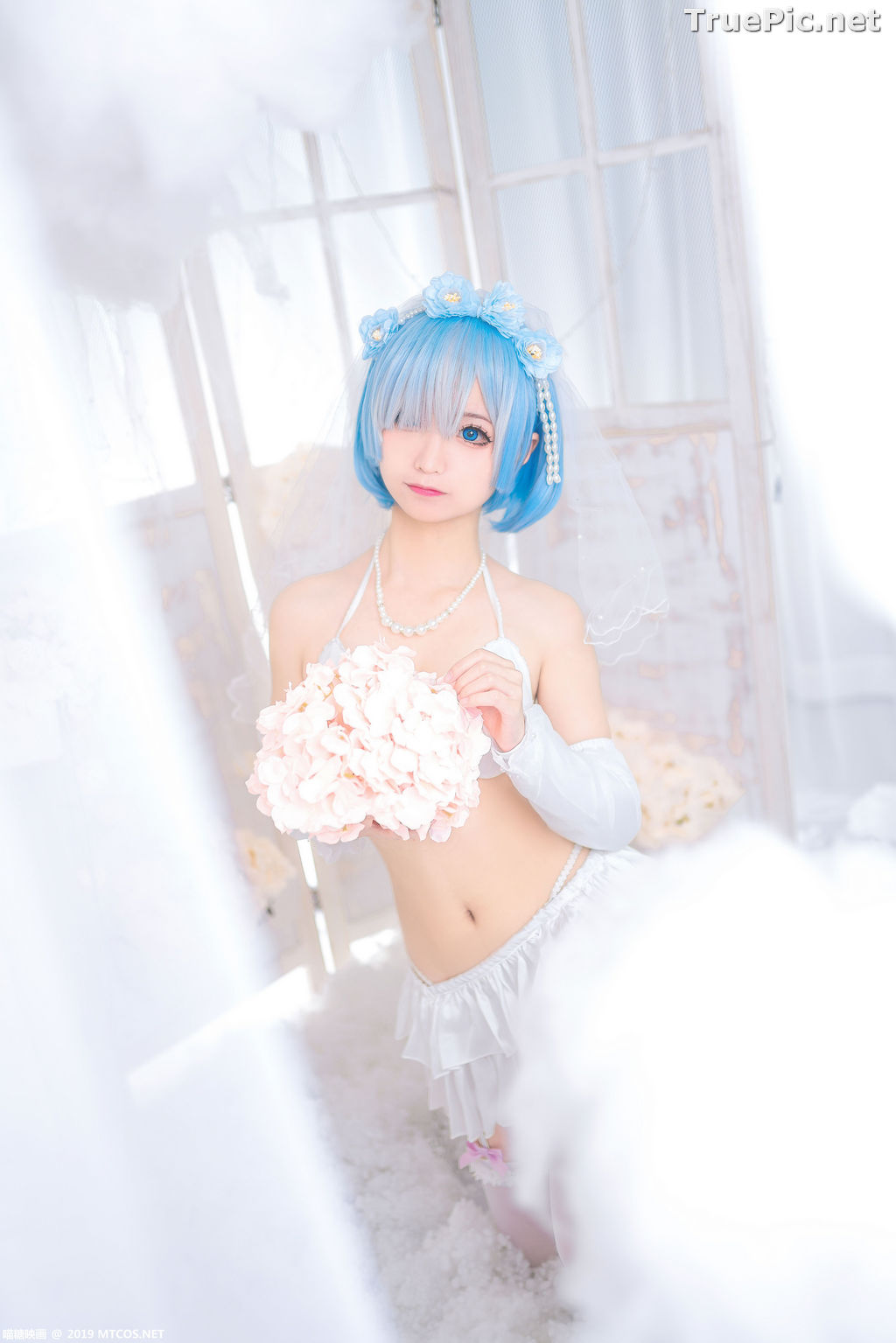 Image [MTCos] 喵糖映画 Vol.029 – Chinese Cute Model – Bride Rem Cosplay - TruePic.net - Picture-14