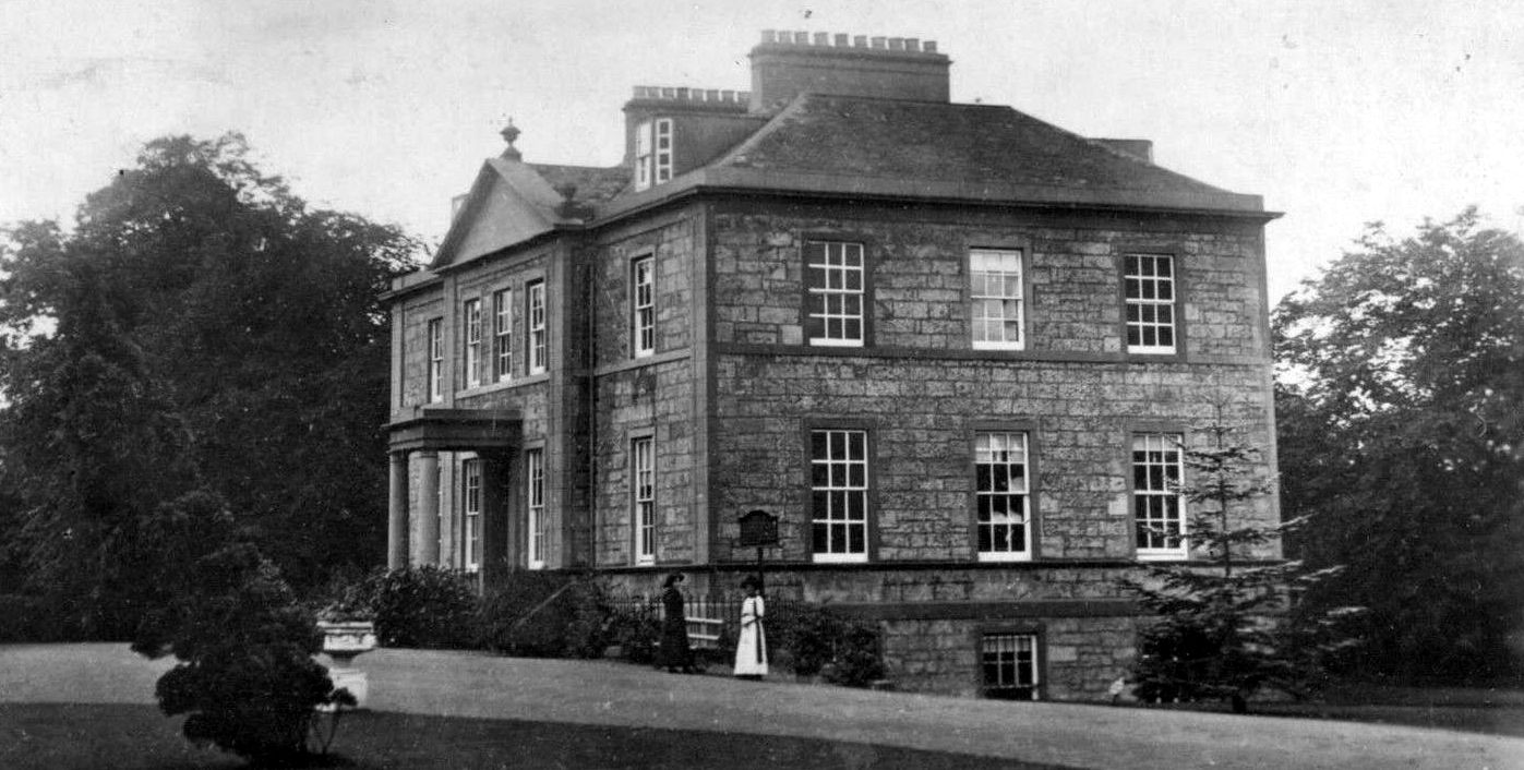 Tour Scotland Old Photograph Bellfield House Scotland