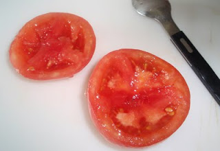 tomates preparados para rellenar