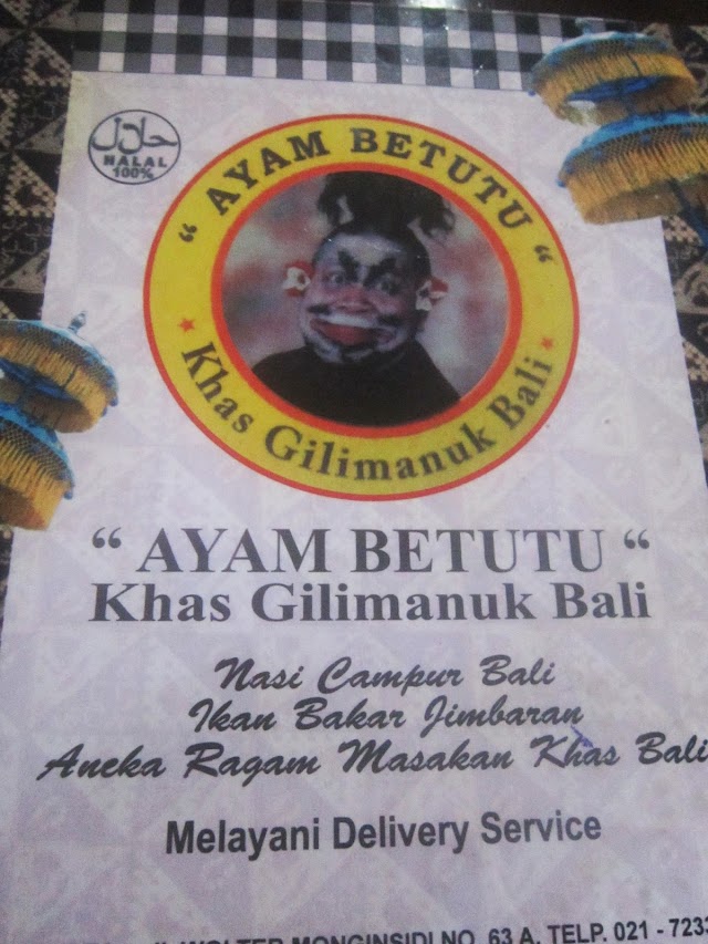 AYAM BETUTU Khas Gilimanuk Bali di Bintaro