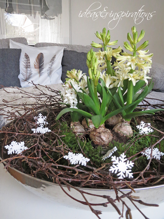 Ideas and Inspirations: winterliche Tischdeko im Januar ...