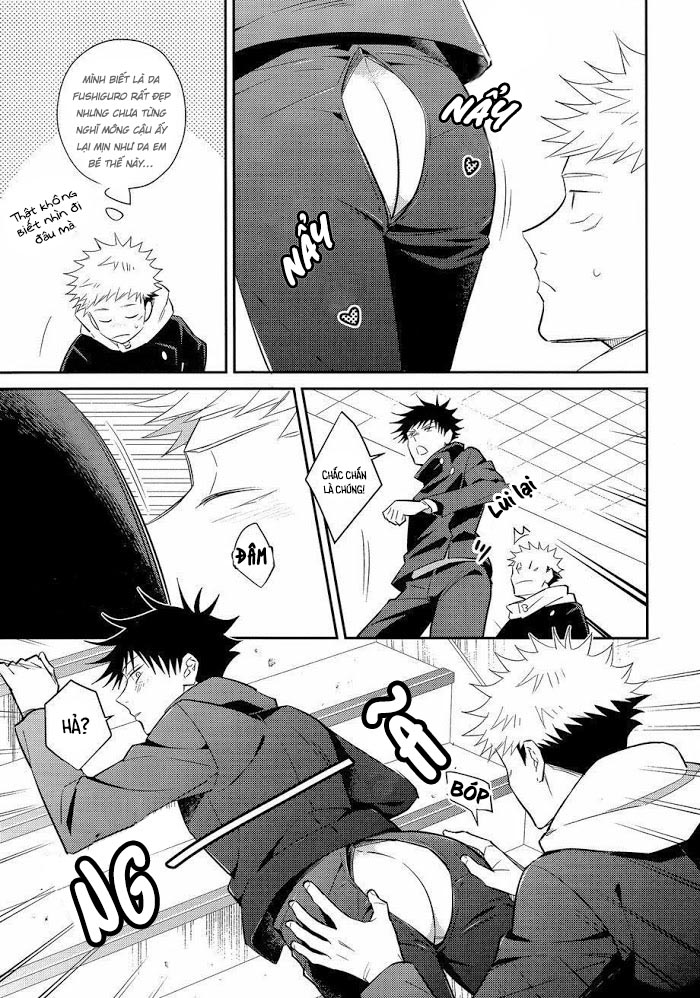 Đọc truyện Tuyển tập những bộ Yaoi Oneshot~~ - Chapter 2 - I’m in the middle of a mission but my classmates XXX is in full view - Jujutsu Kaisen dj