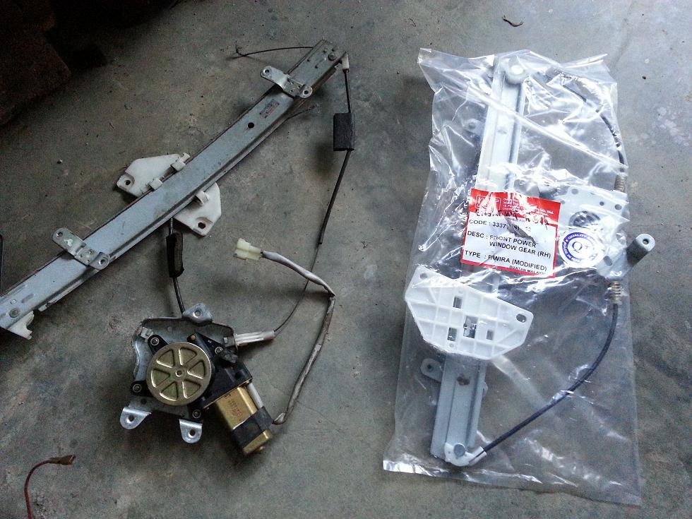 Ringkas Sahaja WiraPower Window Track Guide