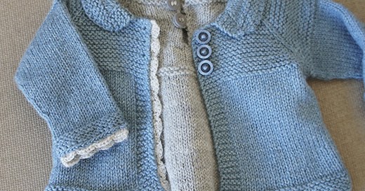 Daily Knitting Patterns: Charlee Baby Girl Jacket