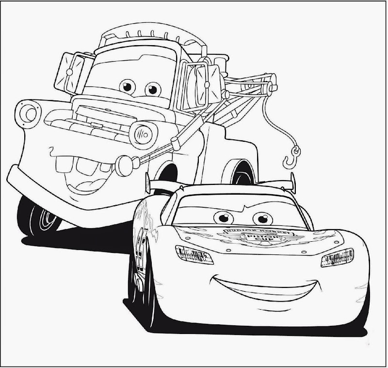 Disney Cars Lightning Mcqueen Coloring Pages (13 Image ...