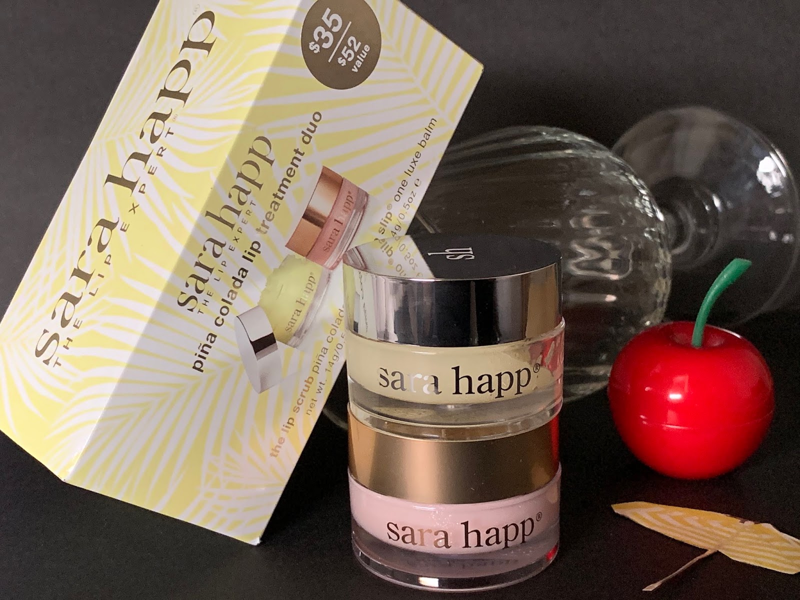 Sara Happ Pina Colada Lip Treatment Duo Review A Very Sweet Blog