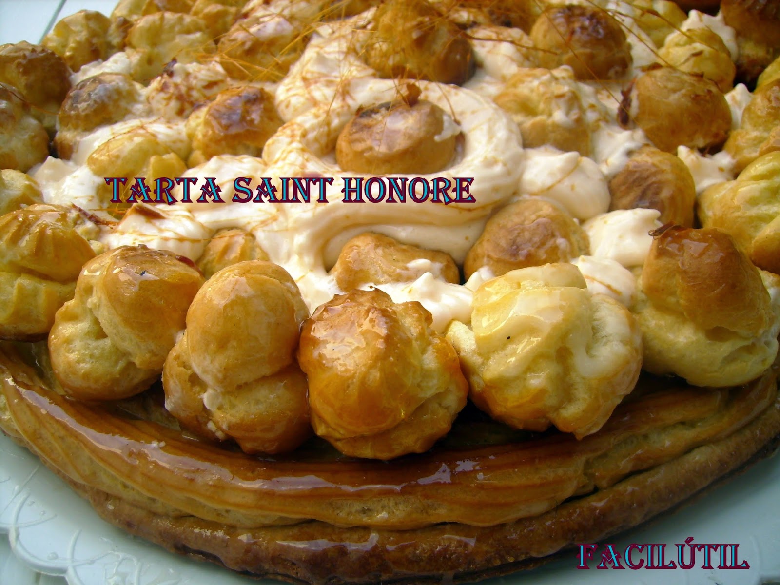 Tarta Saint Honoré