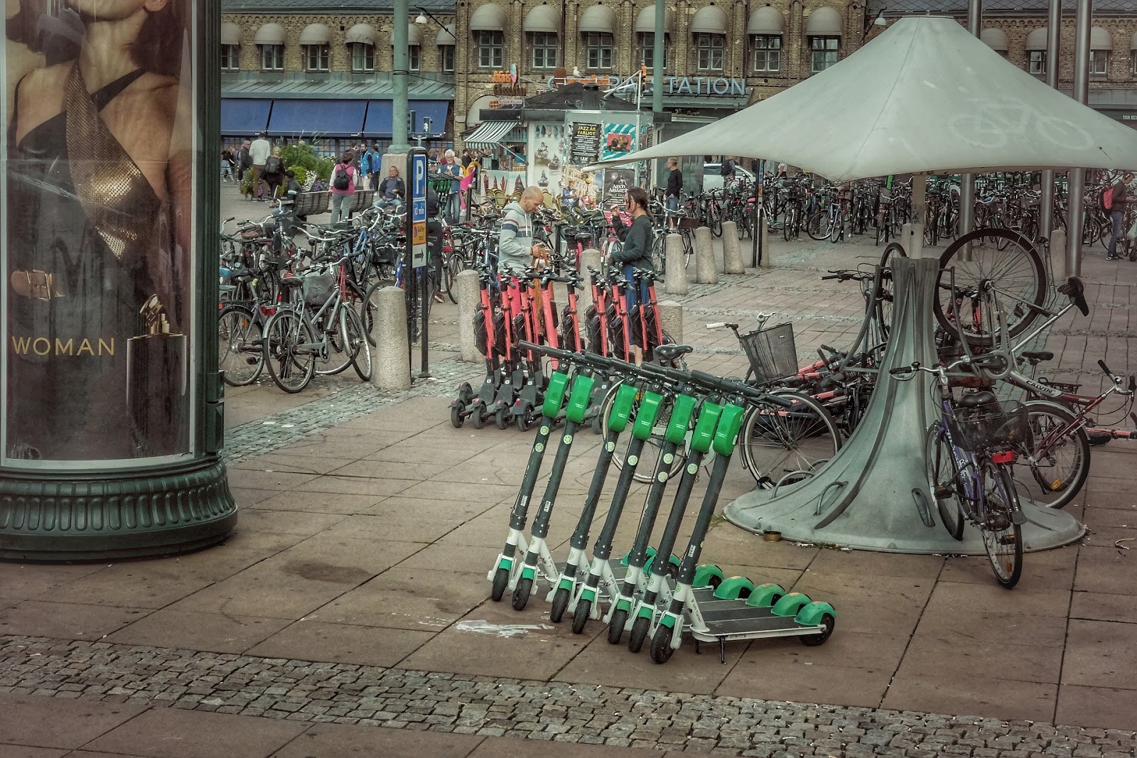How to rent an electric Scooter in Stockholm.