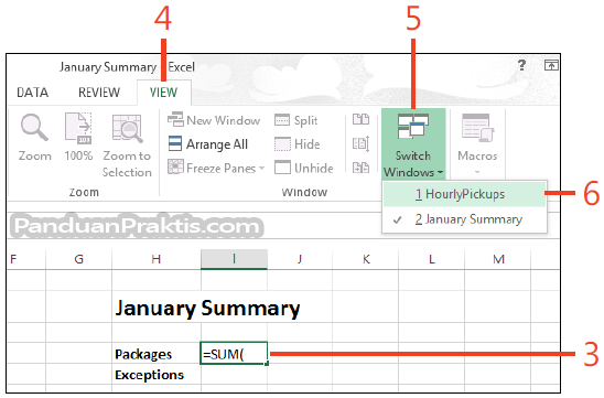 [Tutorial] Cara Switch Cell Di Excel | Dengan Gambar - Panduan Ms