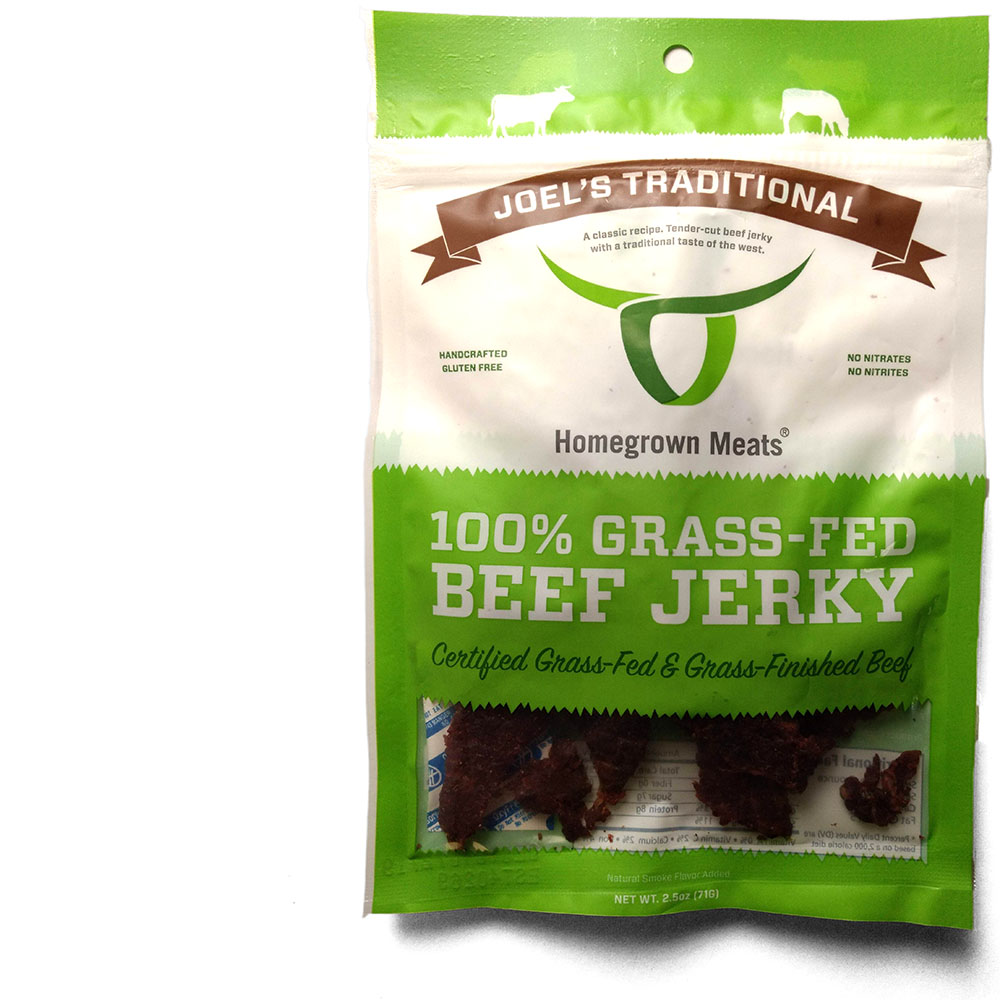 Homegrown Meats Joel's Traditional Beef Jerky Reviews